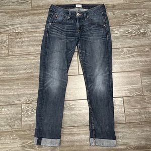 Hudson Jeans size 25 Bacara Crop Straight Cuffed